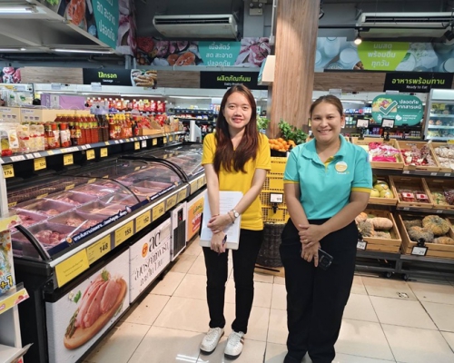 ตรวจสอบสถานที่จำหน่ายอาหาร (food service) ตามนโยบายกระทรวงเกษตรและสหกรณ์