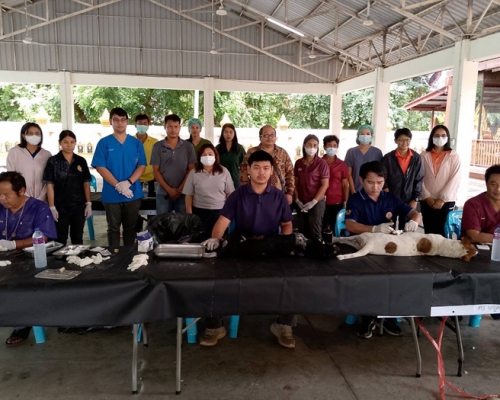 โครงการรณรงค์ป้องกันและควบคุมโรคพิษสุนัขบ้า ประจำปี 2568 ภายใต้โครงการสัตว์ปลอดโรค คนปลอดภัย จากโรคพิษสุนัขบ้า ตามพระปณิธานศาสตราจารย์ ดร.สมเด็จเจ้าฟ้าฯ กรมพระศรีสวางควัฒน วรขัตติยราชนารี